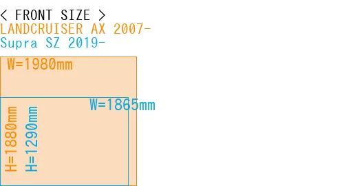 #LANDCRUISER AX 2007- + Supra SZ 2019-